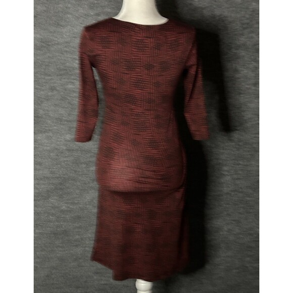 Toad & Co Rosalinda Women Print Samba Knit Stretch Dress Size XS AC6067 - Picture 5 of 15